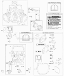 Cylinder Crankcase CoverSump Engine Gasket Set Piston Rings Connecting Rod Diagram and Parts List for 294772-0320-01  Briggs and Stratton Engine